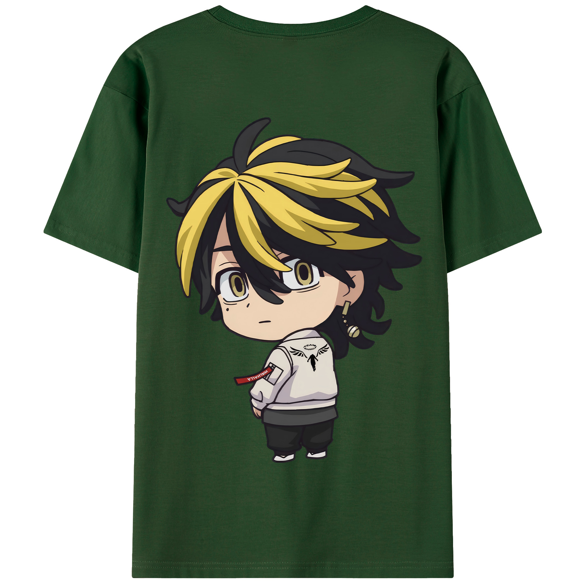 （画像用） 東京リベンジャーズ Tokyo Revengers 綿100％半袖Tシャツ（背面プリント）